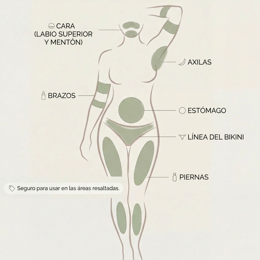 Aceite de Cyperus Valorie - Tratamiento para reducir el crecimiento del vello (60 ml)